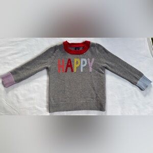 BabyGap Toddler Girls Happy Sweater